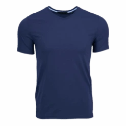 Spirit V Neck Tee (Maltese Blue)