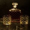 Voodoo On The Rocks Glasses And Decanter Set