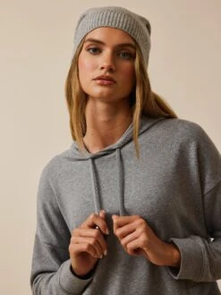 Wool Cashmere Beanie -Greyson Sales Store LFA22A21 537 0189 DETAIL