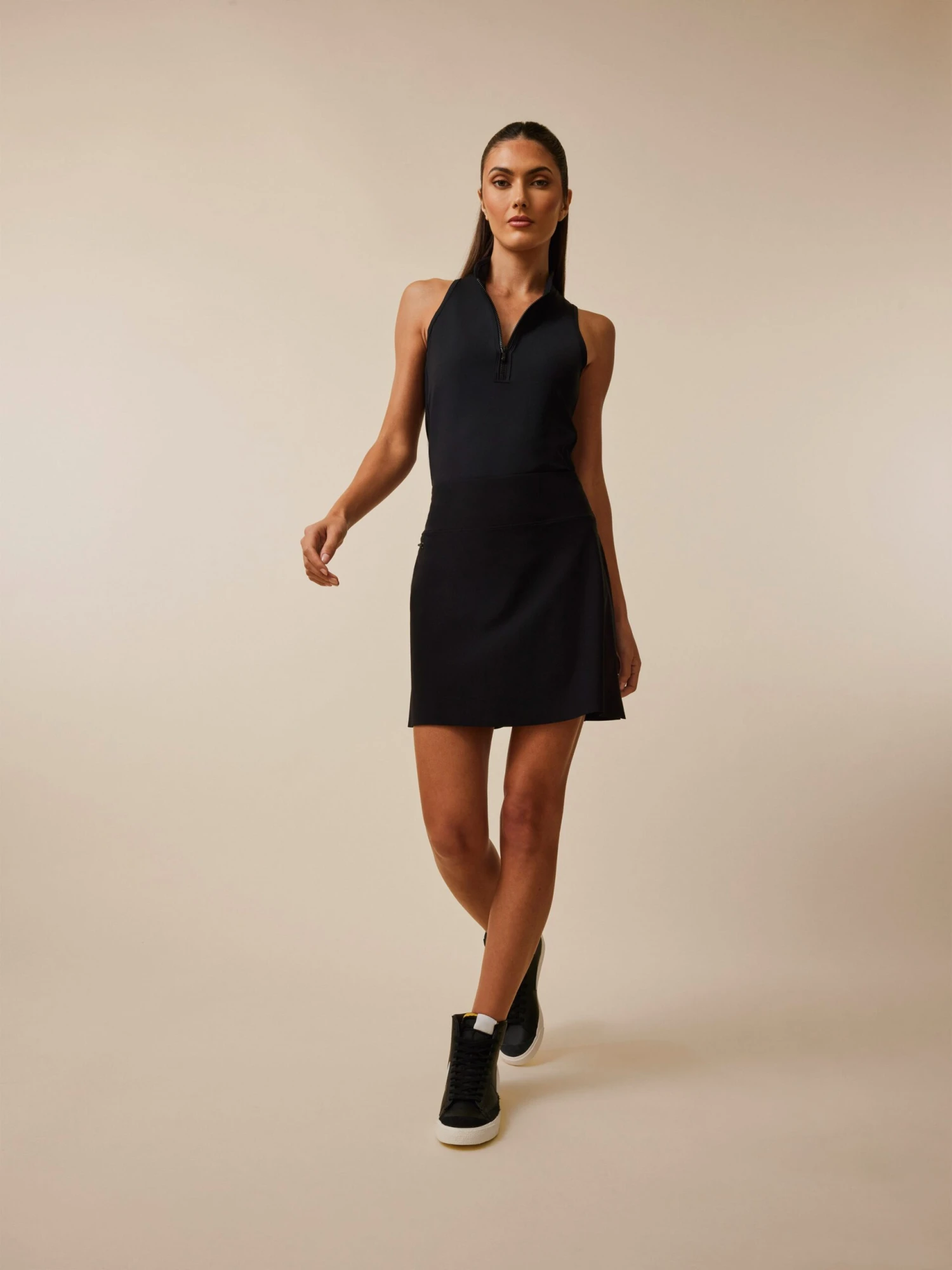 Sleeveless Vesta Mock Neck Top 10 Sleeveless Vesta Mock Neck Top - Image 8