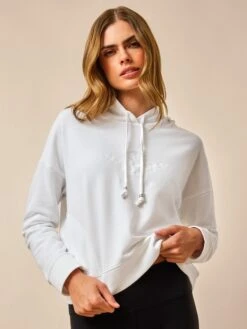 Women's Member's Only Archer Hoodie -Greyson Sales Store LMO23K03 100 9790 FRONT