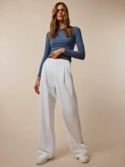Phoenix Wide Leg Trouser -Greyson Sales Store LSP24B83 100 7175 FULL