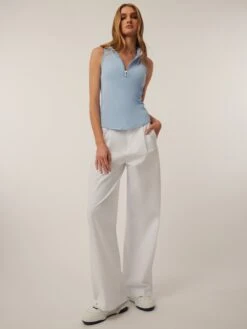 Sleeveless Vesta Mock Neck Top 20 Sleeveless Vesta Mock Neck Top -Greyson Sales Store LSP24K12 476 0250 FULL