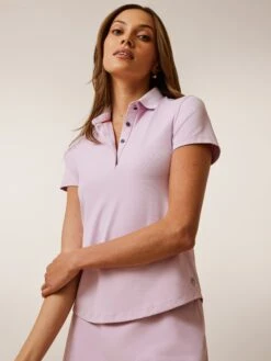 Scarlett Polo With Crowley Collar -Greyson Sales Store LSP24K21 649 1410 FRONT