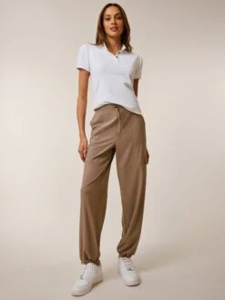 Pique Puff Sleeve Polo -Greyson Sales Store LSP24K41 100 2033 FULL