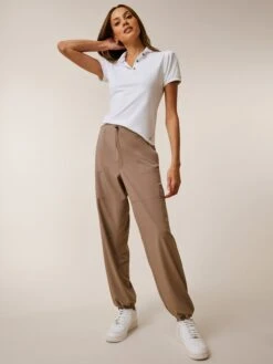 Pique Puff Sleeve Polo -Greyson Sales Store LSP24K41 100 2045