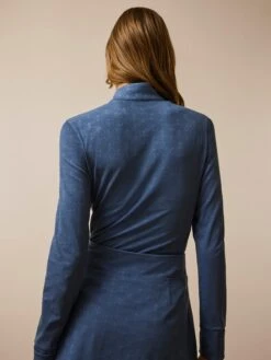 Wolf Links Jacquard Halley II Quarter-Zip -Greyson Sales Store LSP24K55B 591 6676 BACK