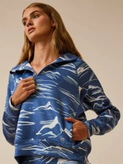 Cloud Nine Kristina Half-Zip -Greyson Sales Store LSP24K80A 386 0174 DETAIL