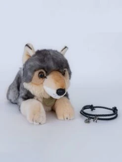 Spirit Wolf Stuffie With Bracelet -Greyson Sales Store MG23A115 557 2