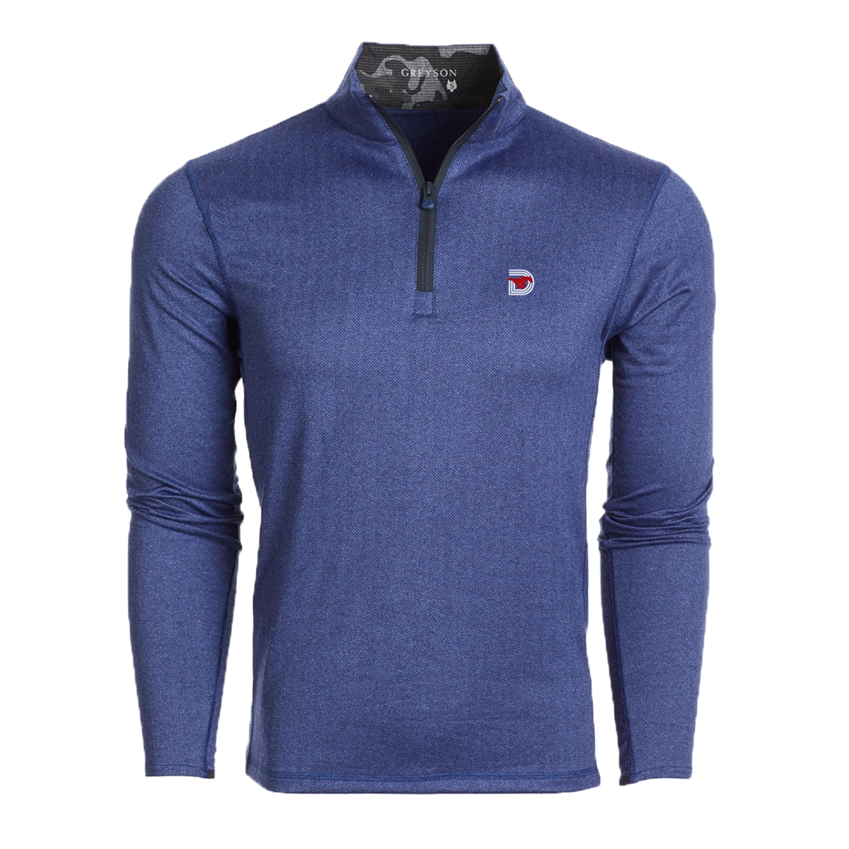 SMU Herringbone Tate Quarter-Zip 3 SMU Herringbone Tate Quarter-Zip
