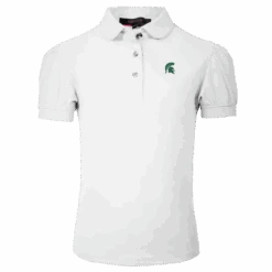 Girl's Michigan State Spartan Scarlett Polo